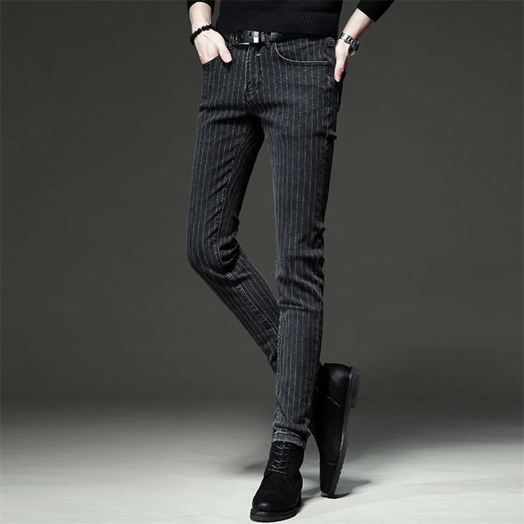 Striped Jeans 2025 Men's Trend - Streetwear Brand Denim ulasan dan harga
