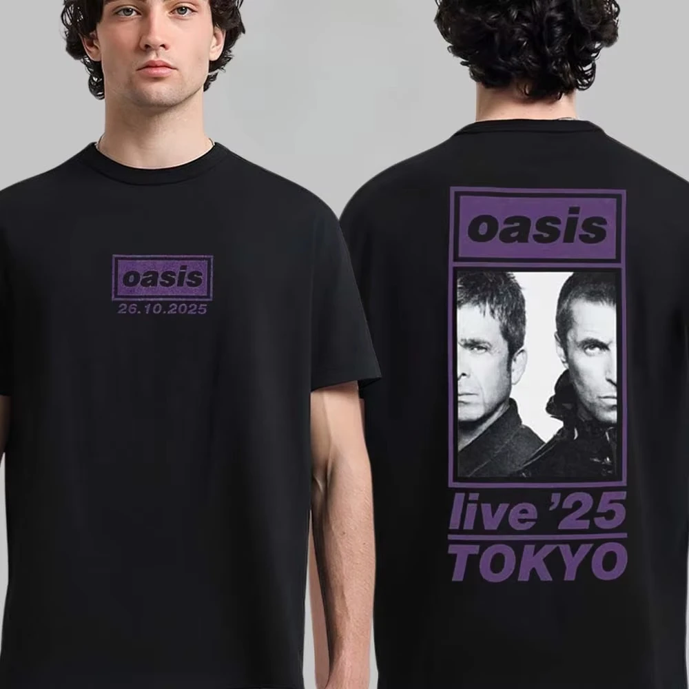 Hot Oasis Cotton Band T-shirt  - Streetwear Brand Vintage ulasan dan harga